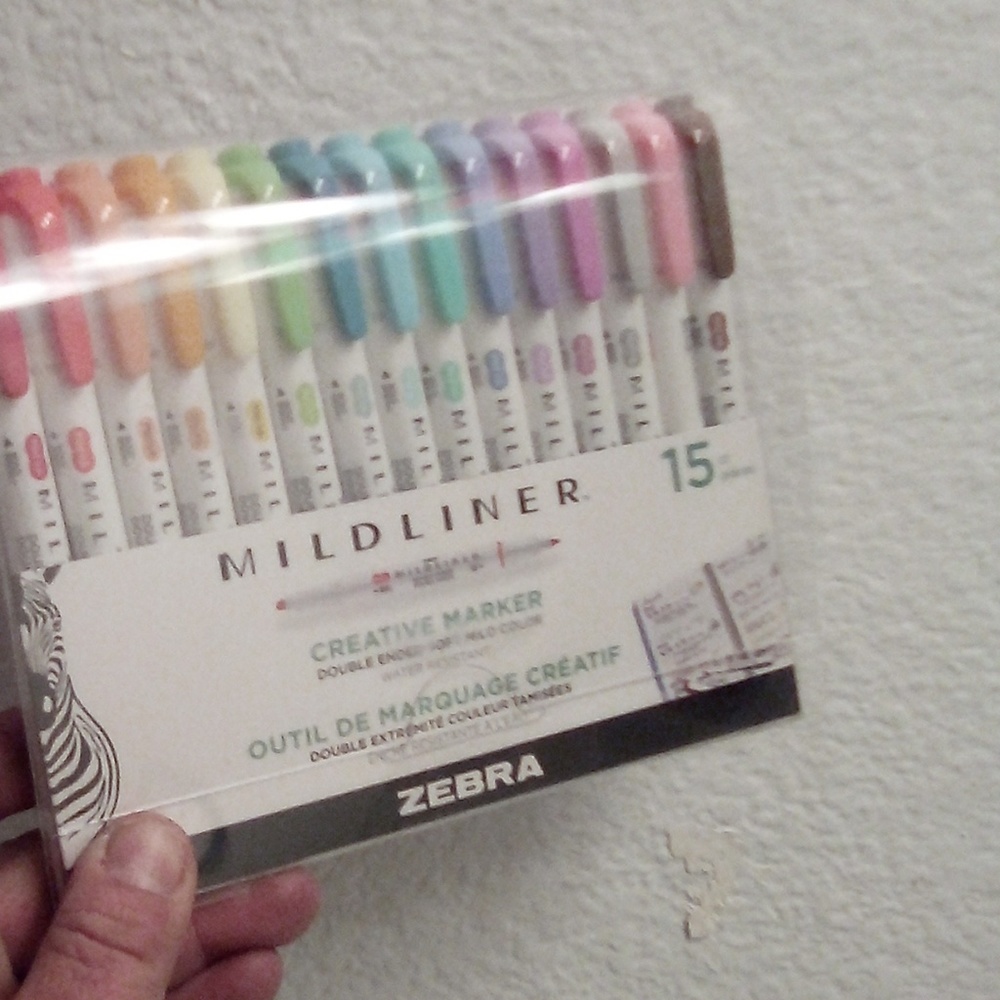 Mildliner 15 COUNT CREATIVE MARKERS